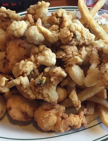 Fried Clam/Scallop Plate