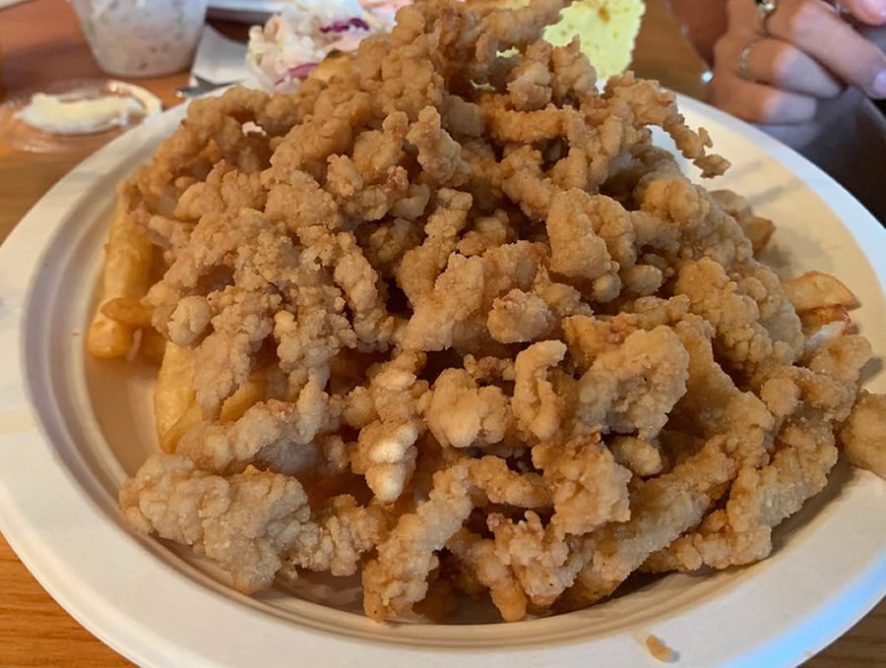Fried Golden Clam Strips