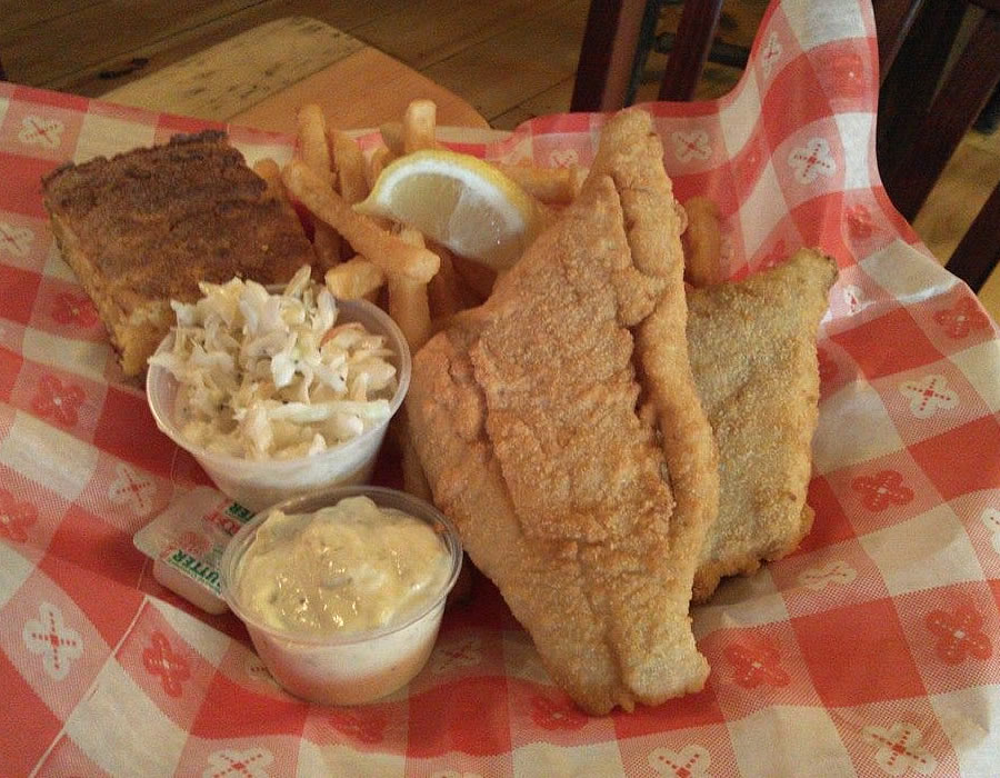 Fried Haddock Filets - Cabin Fever Restaurant